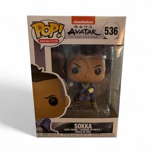 Pop Animation Sokka Figure with Axe
